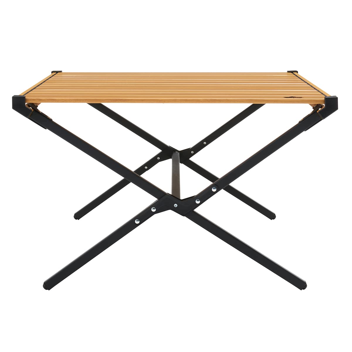 Amazon | ロゴス(LOGOS) 丸洗いウッディローテーブル 9070-BC 73551004