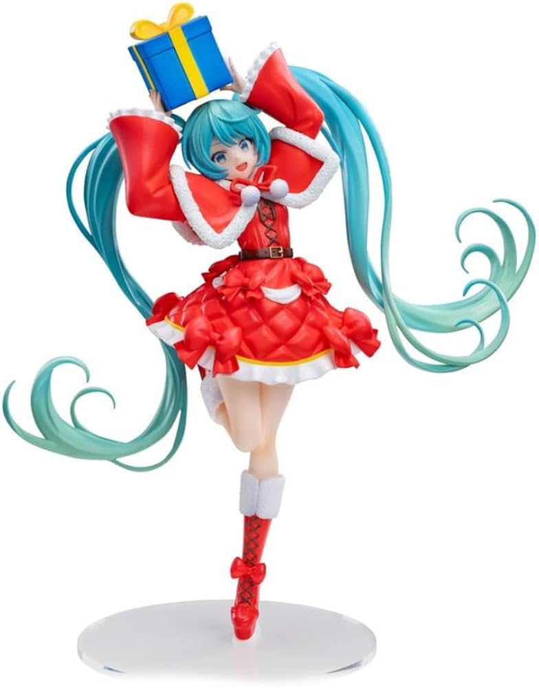Amazon.com: SEGA Hatsune Miku Christmas 2024 Ver. Fig. 19 cm
