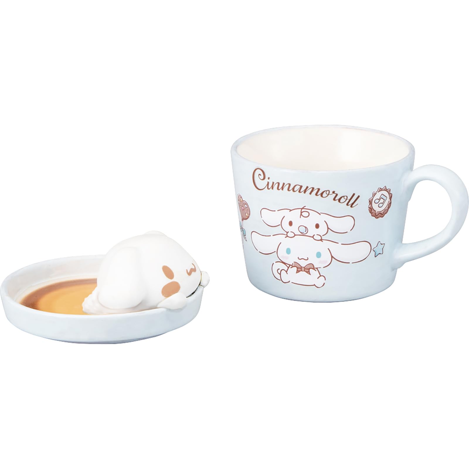 Amazon.co.jp: サンリオ (sanrio) 「 ラテアート シナモロール 」 立体