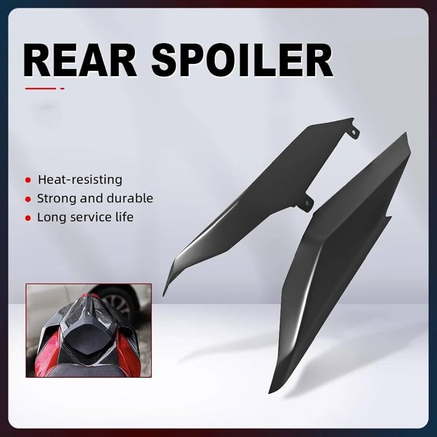 Amazon.co.jp: オートバイ用スポイラー リアテールウィング リア