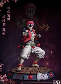 Amazon | 上弦参 猗窩座 あかざ 鬼滅 フィギュア ガレージキット