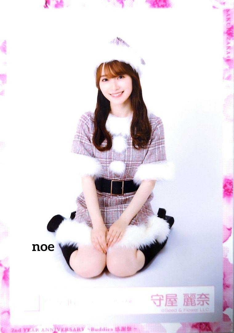 Amazon.co.jp: 櫻坂46 生写真 守屋麗奈 2022クリスマスサンタ衣装座り