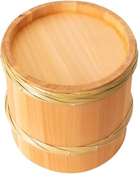 Amazon | 木製漬物樽 木曽さわらの漬物樽 7リットル | 梅沢木材工芸社