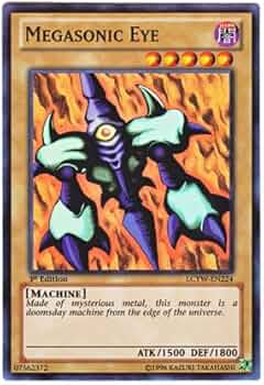 Amazon.co.jp: 遊戯王 英語版 LCYW-EN224 Megasonic Eye メガソニック