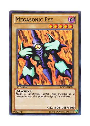 Amazon.co.jp: 遊戯王 英語版 LCYW-EN224 Megasonic Eye メガソニック