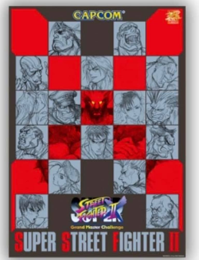 Amazon.co.jp: スーパーストリートファイター2X B2ポスター : おもちゃ