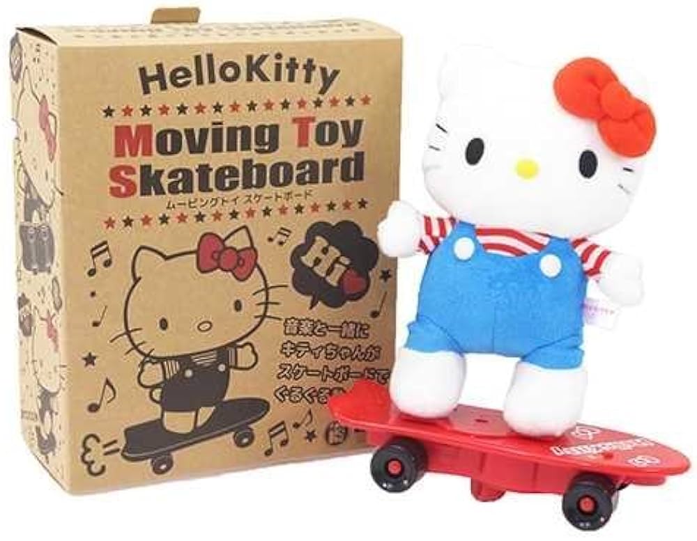Amazon.co.jp: ハローキティ[おもちゃ]ムービングトイ スケートボード