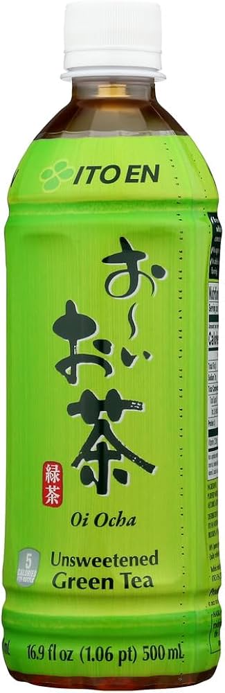 Amazon.com : Ito En Tea Unsweetened Beverage, Oi Ocha Green, 16.9
