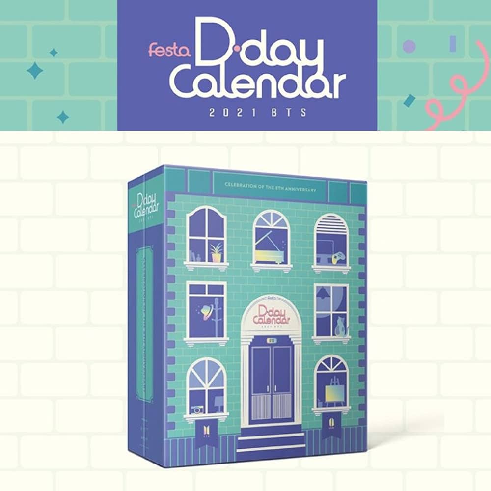 Amazon | 2021 BTS FESTA D-DAY CALENDAR：8周年のお祝い (2021 BTS
