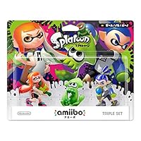 Amazon.co.jp: amiibo トリプルセット[ガール/イカ/ボーイ](スプラ