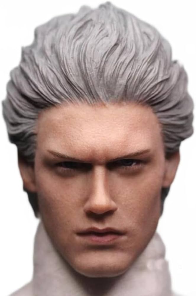 Amazon | 1/6 男性 フィギュア用 VER ヘッド | 人形・ドール | おもちゃ