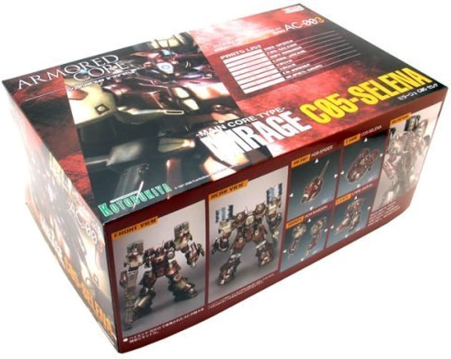 Amazon.com: Armored Core 3 MAIN CORE TYPE Mirage CO5 Serena (1/72