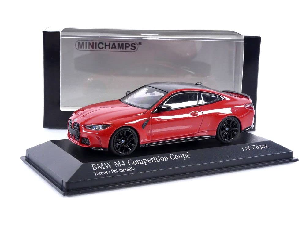 Amazon | ☆ ミニチャンプス 1/43 BMW M4 2020 レッド | ミニカー