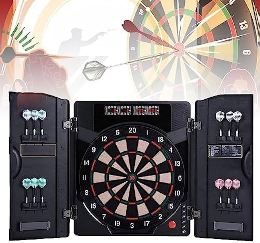 Amazon.co.jp: 電子ダーツボードセット、LED電動デジタルダーツボード
