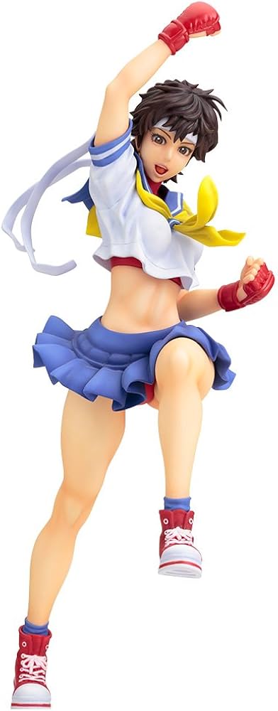 Amazon | STREET FIGHTER美少女 さくら 1/7スケール PVC製 塗装済み