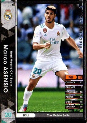 Amazon.co.jp: WCCF【17-18 / 247】マルコ・アセンシオ : スポーツ