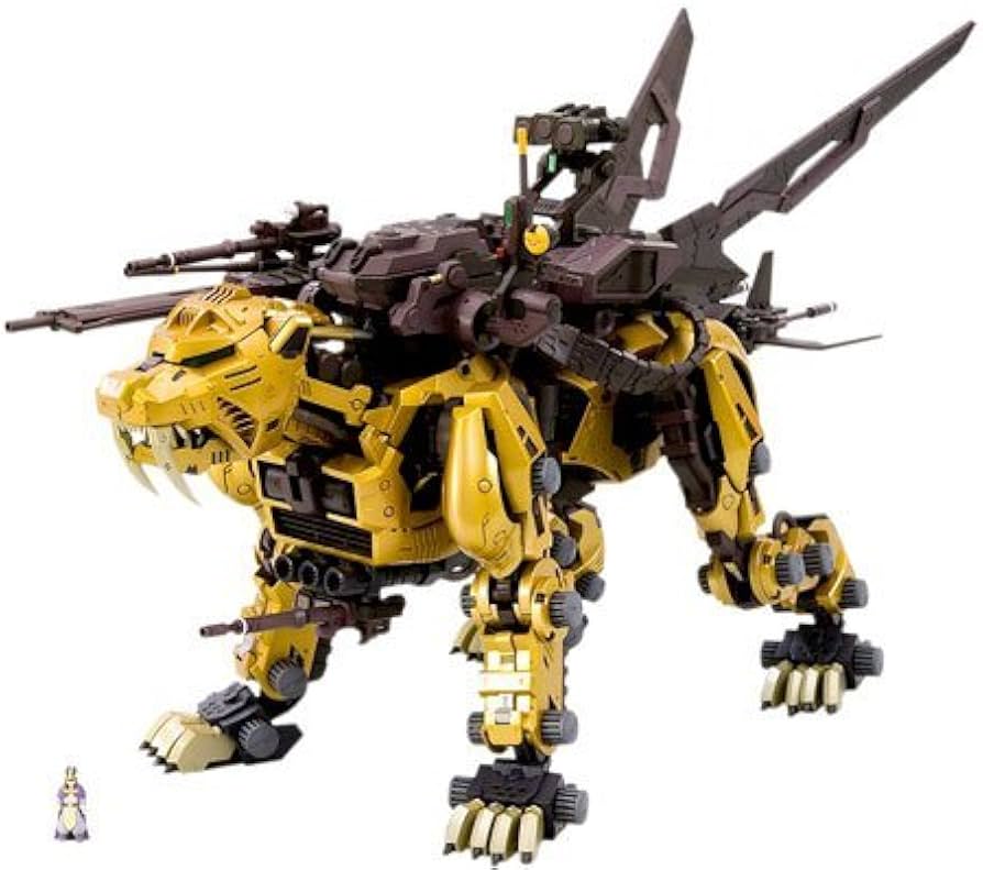 Amazon | コトブキヤ ZOIDS セイバータイガーゴールド 1/72スケール
