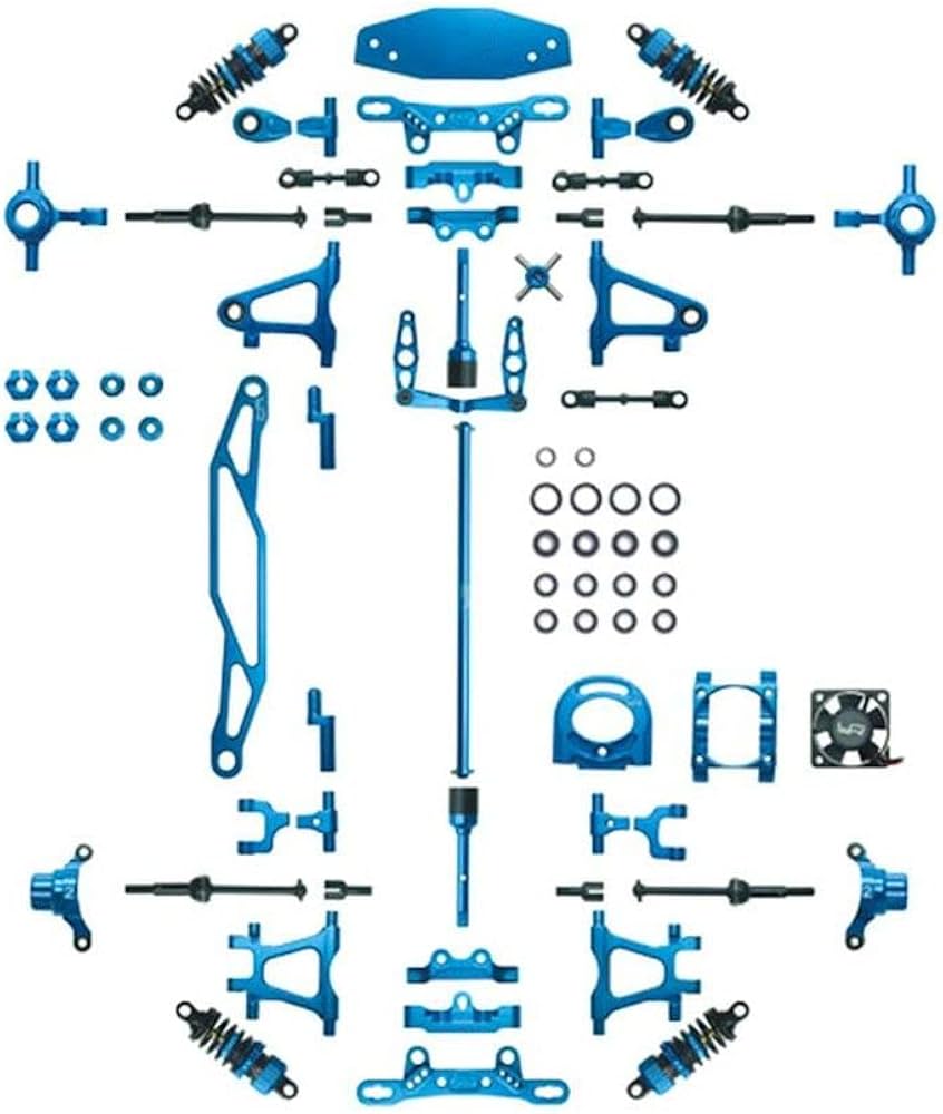 Amazon.com: Power Hobbies Powerhobby Tamiya TT-02 Aluminum Upgrade