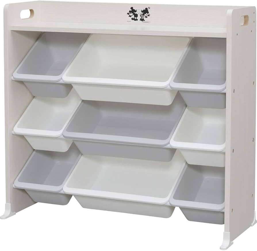 Amazon.co.jp: アイリスオーヤマ おもちゃ箱 天板付き ミッキー&ミニー