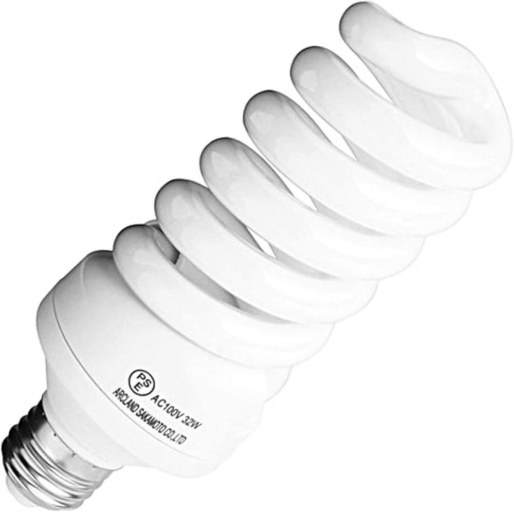 Amazon.co.jp: GREATTOOL スパイラル型蛍光灯屋内専用 32W GTEFD-32