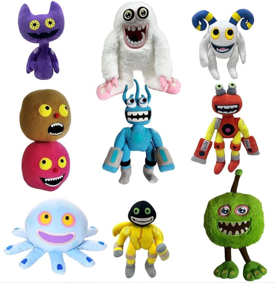 Amazon.co.jp: ISOCIT My Singing Monsters ぬいぐるみ My Plush 歌う