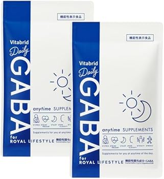 Amazon.co.jp: Daily GABA (機能性表示食品 / 30粒×2袋 / 30日分) 自然