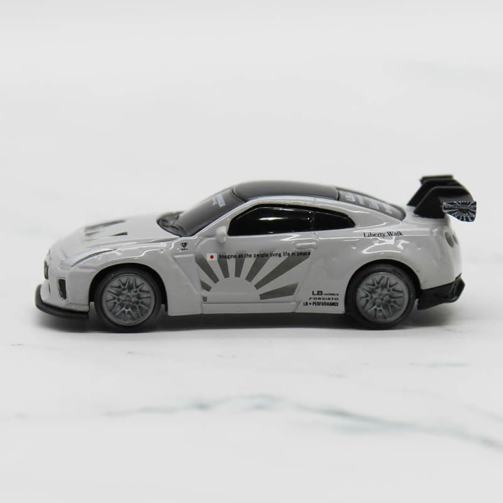 Amazon.co.jp: ミニカー 日産 NISSAN GT-R R35 type 1.5 (グレー) LB