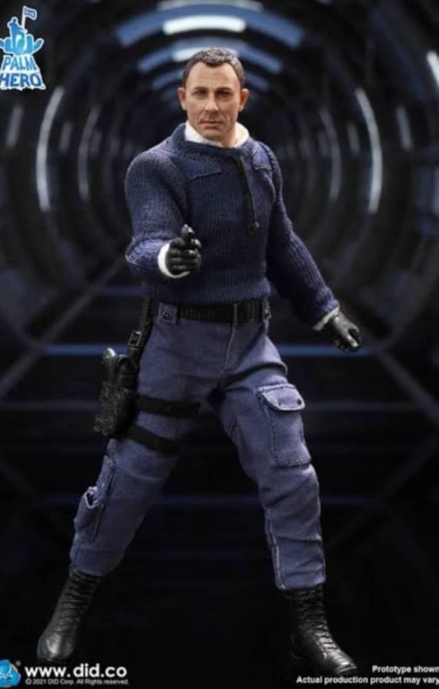 Amazon.co.jp: 1/12 007 ジェームズ・ボンド アクションフィギュア