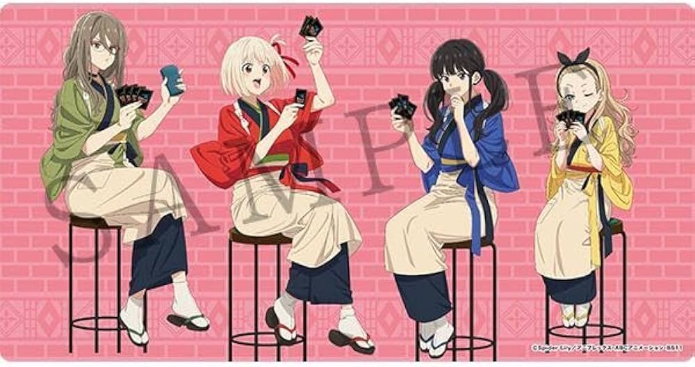 Amazon.co.jp: リコリスリコイル ビルディバイト プレイマット