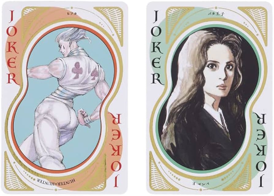 Amazon.co.jp: 冨樫義博展 オールスター箔押しトランプ（箔押しBOX付き