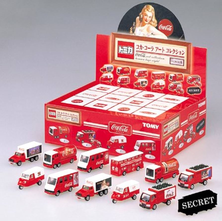 Amazon | トミカくじVIII コカ・コーラアートコレクション(BOX