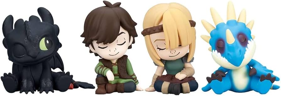 Amazon | 肩ズンFig. ヒックとドラゴン[全4種セット(フルコンプ