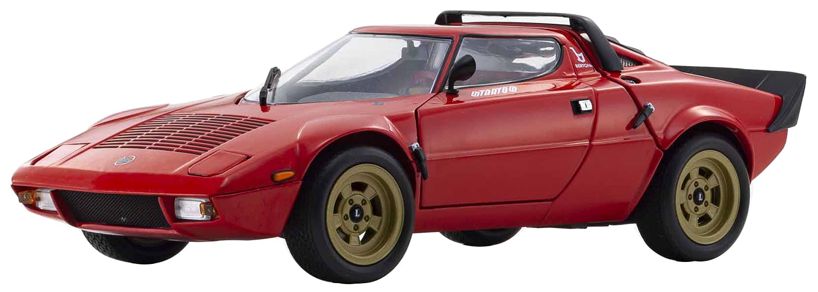 Amazon | 京商オリジナル 1/18 ランチア ストラトス HF レッド 完成品