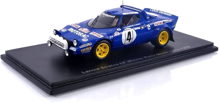 Amazon.co.jp: ☆ Spark 1/43 Lancia Stratos HF #4 Winner Rally