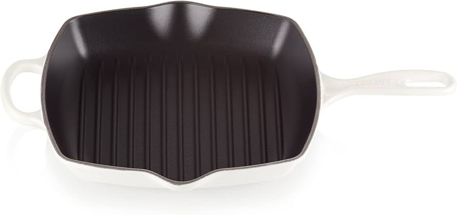 Amazon | Le Creuset エナメル鋳鉄シグネチャースクエアスキレット
