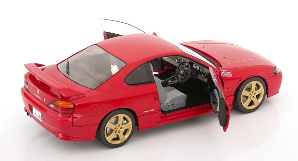 Amazon | ソリド 1/18 日産 シルビア S15 SPEC-R エアロ 1999 レッド