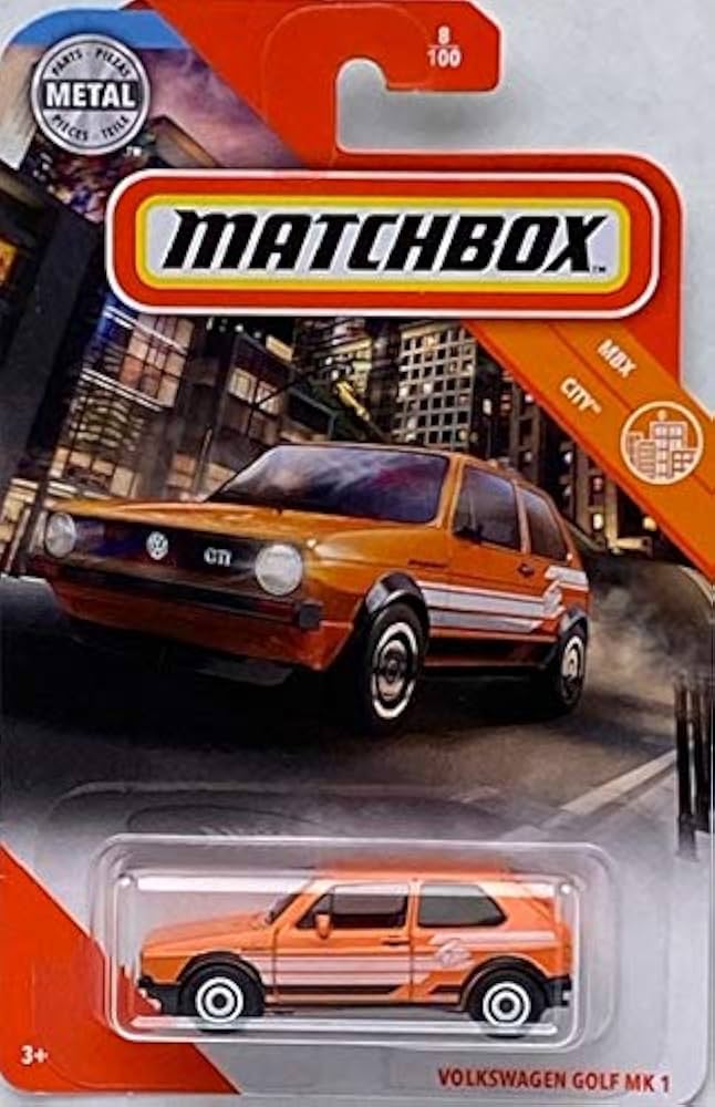Amazon | Matchbox フォルクスワーゲン ゴルフ MK 1 | ミニカー・ダイ