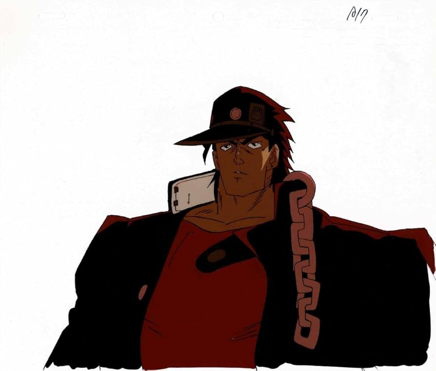 Amazon.co.jp: ジョジョの奇妙な冒険 空条承太郎 2枚セット セル画