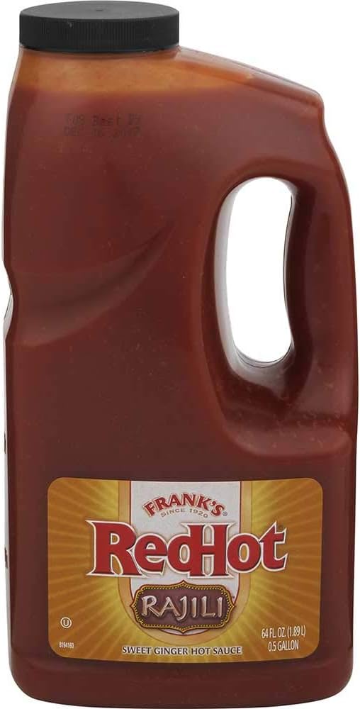 Amazon.com : Frank's RedHot Sweet and Spicy Ginger Hot Sauce, 1/2