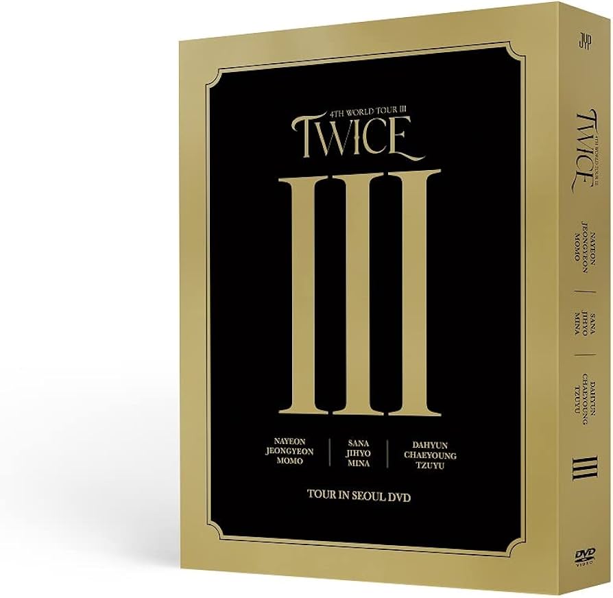 Amazon.com: Kakao M [DVD] Twice - 4TH World Tour III in Seoul DVD+