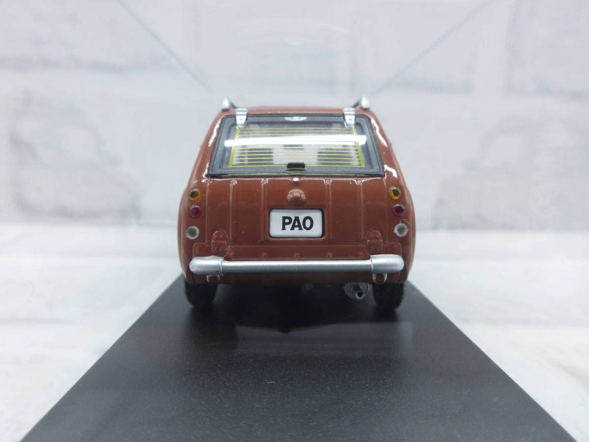 Amazon | ミニカー 1/43 京商 日産 パオ PAO Canvas Top テラコッタ