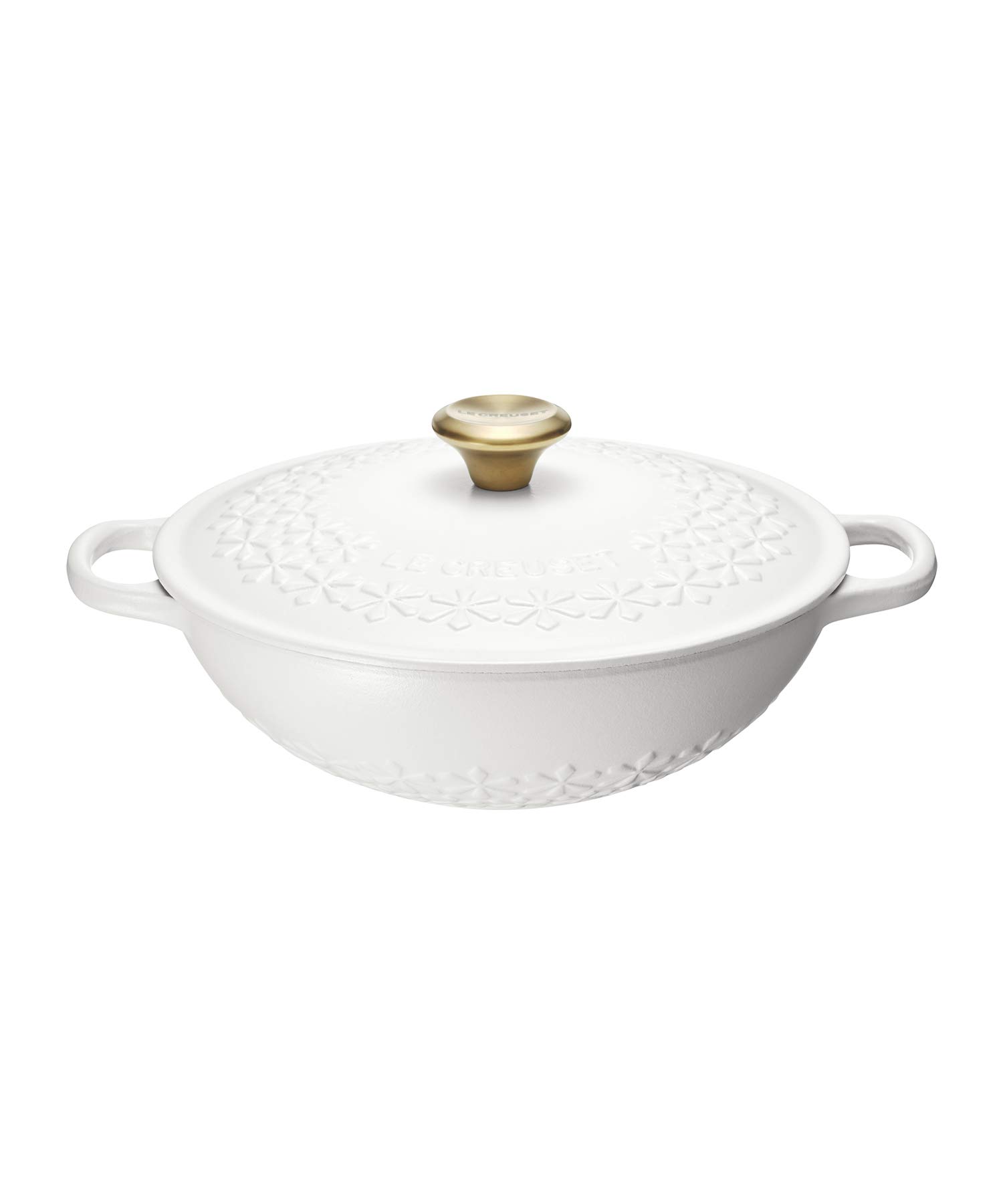 Amazon.co.jp: Le Creuset (ルクルーゼ) 両手鍋 コットン 22cm 21990