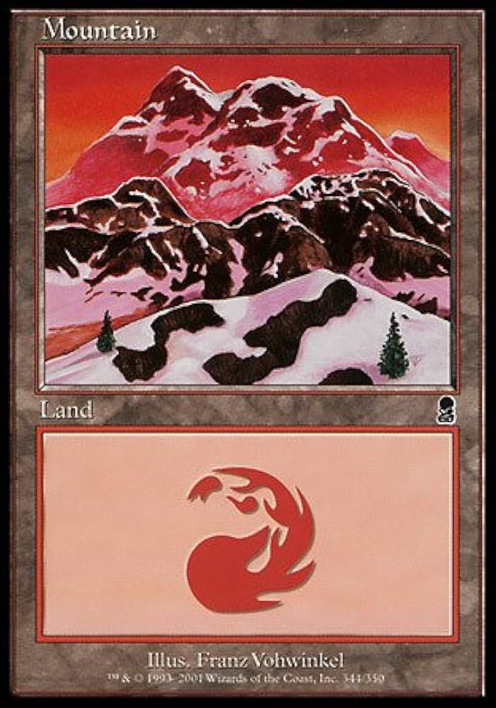 Amazon.co.jp: Magic: the Gathering - Mountain (344) - Odyssey