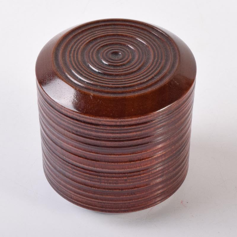 Amazon.co.jp: 茶道具 漆塗 千筋 棗 時代箱付 V 7109 : おもちゃ