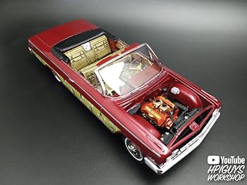 Amazon.com: AMT 1962 Chevy Impala Convertible 1:25 Scale Model Kit