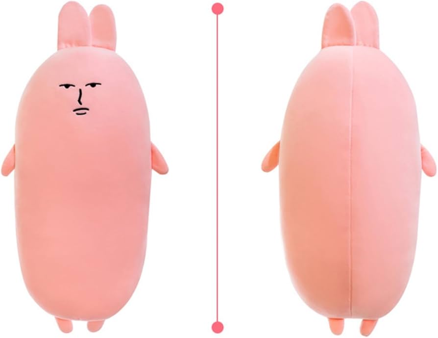 Amazon.co.jp: ピンク バニー ぬいぐるみ 各種サイズ かおげい うさぎ