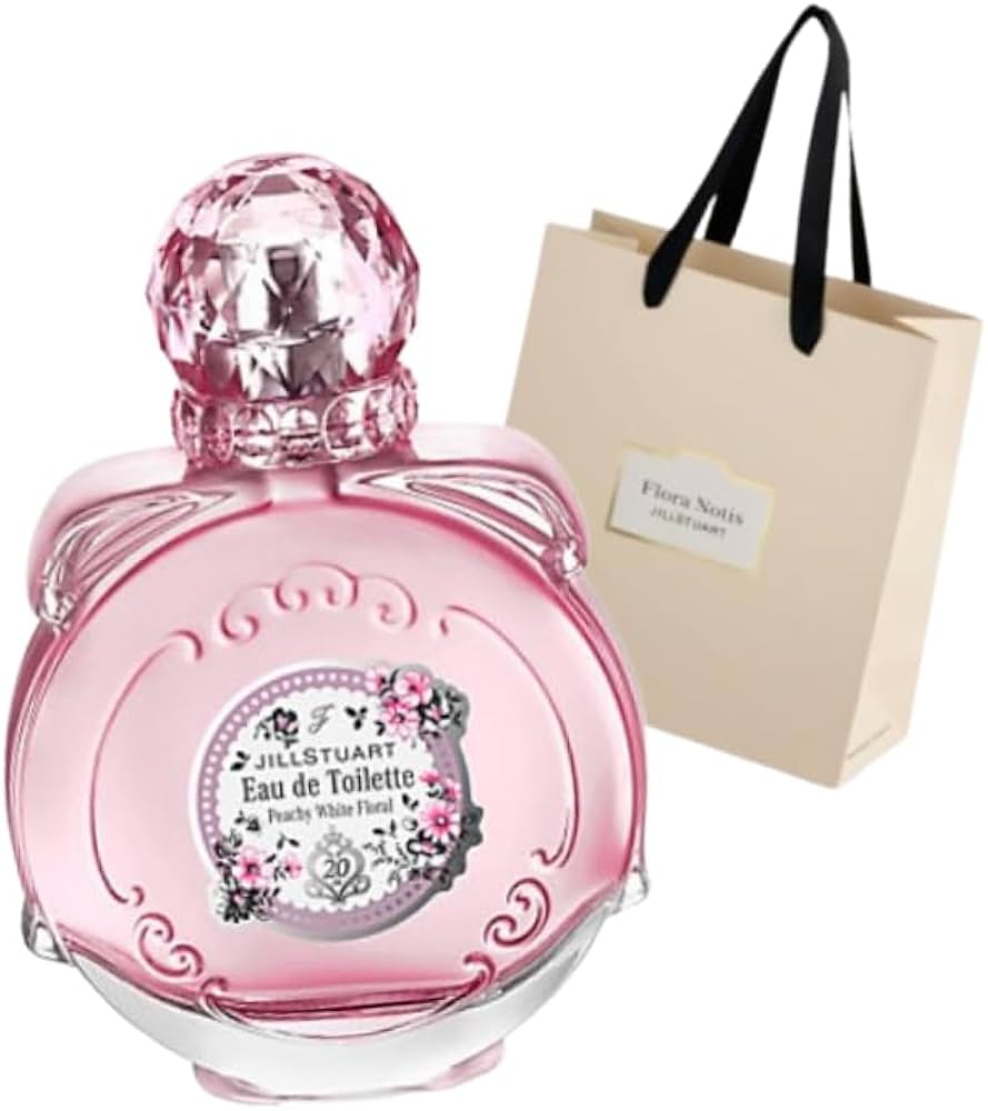 Amazon | ショッパー付き【ピーチー ホワイトフローラルオードトワレ