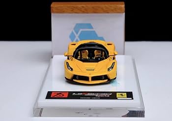 Amazon | 1/64 DMH ラフェラーリ Laferrari aperta 黄色 | ミニカー