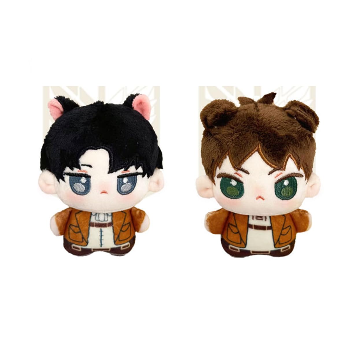 Amazon.co.jp: リヴァイ エレン ぬいぐるみ 進撃の巨人 縫いぐるみ