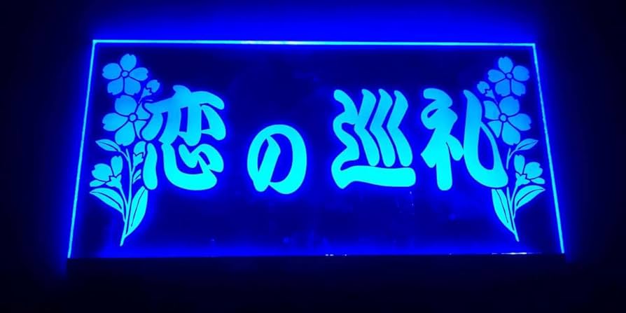 Amazon.co.jp: トラック 恋の巡礼 アンドン デコトラ トラック野郎 一